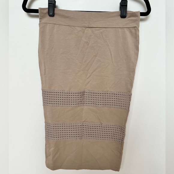 Acacia Beige Skirt - Picture 1 of 2
